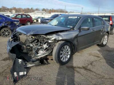 2013 Chrysler 200 Touring, gray — VIN 1C3CCBBB2DN627441, Copart