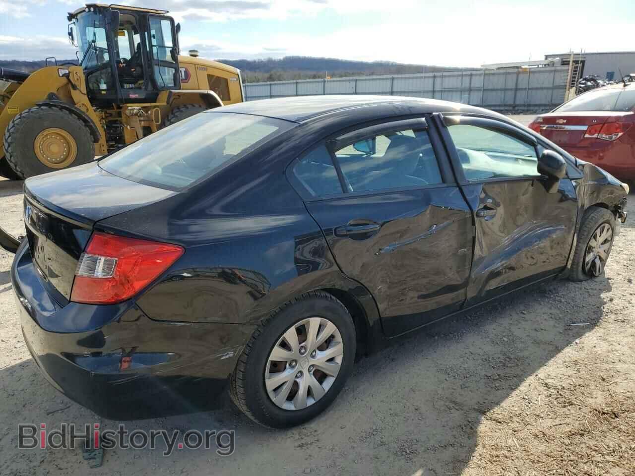 2012 HONDA CIVIC - VIN: 2HGFB2F50CH323873 - Фото 3