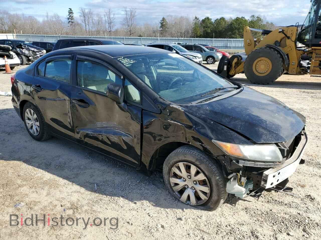 2012 HONDA CIVIC - VIN: 2HGFB2F50CH323873 - Фото 4