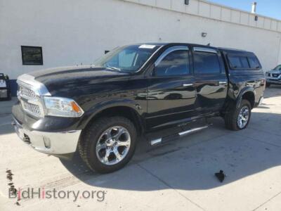 2013 RAM 1500 Laramie, black — VIN 1C6RR7NT8DS507867, Copart