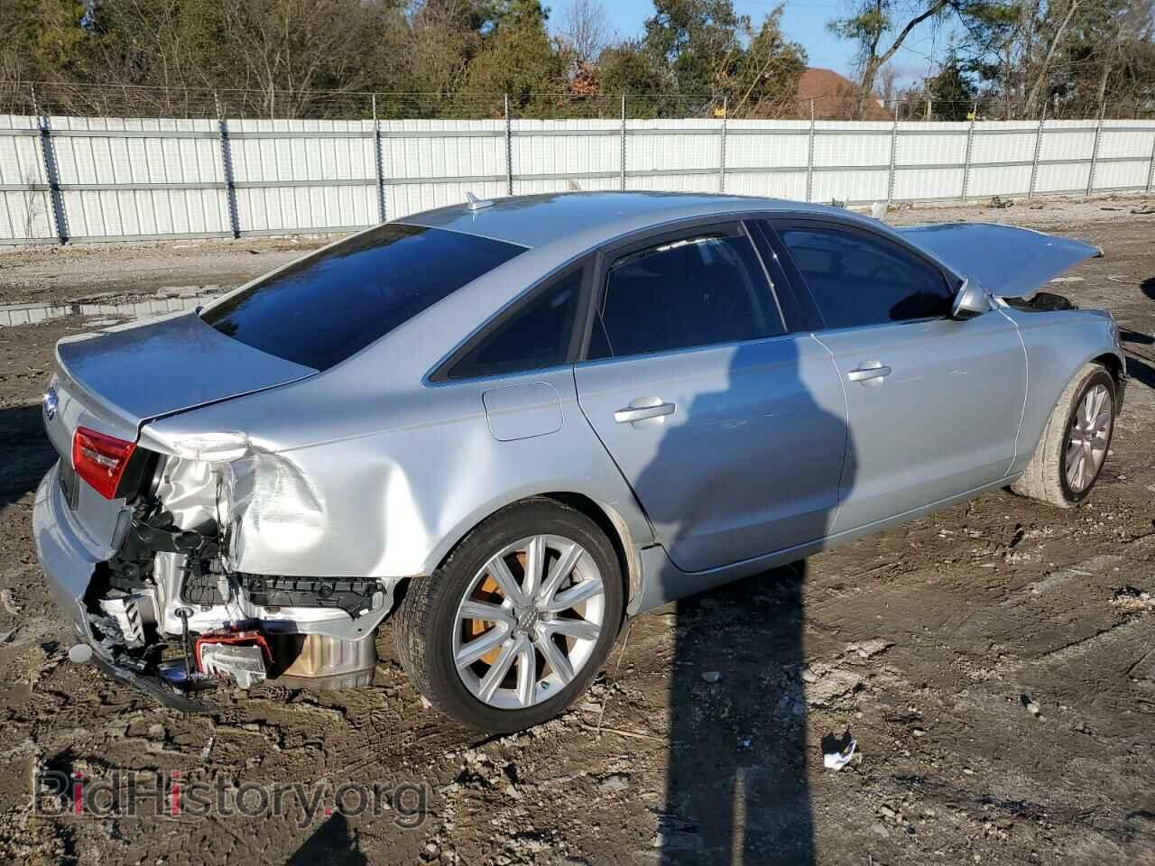 2014 AUDI A6 - VIN: WAUGFAFC8EN056408 - Фото 3
