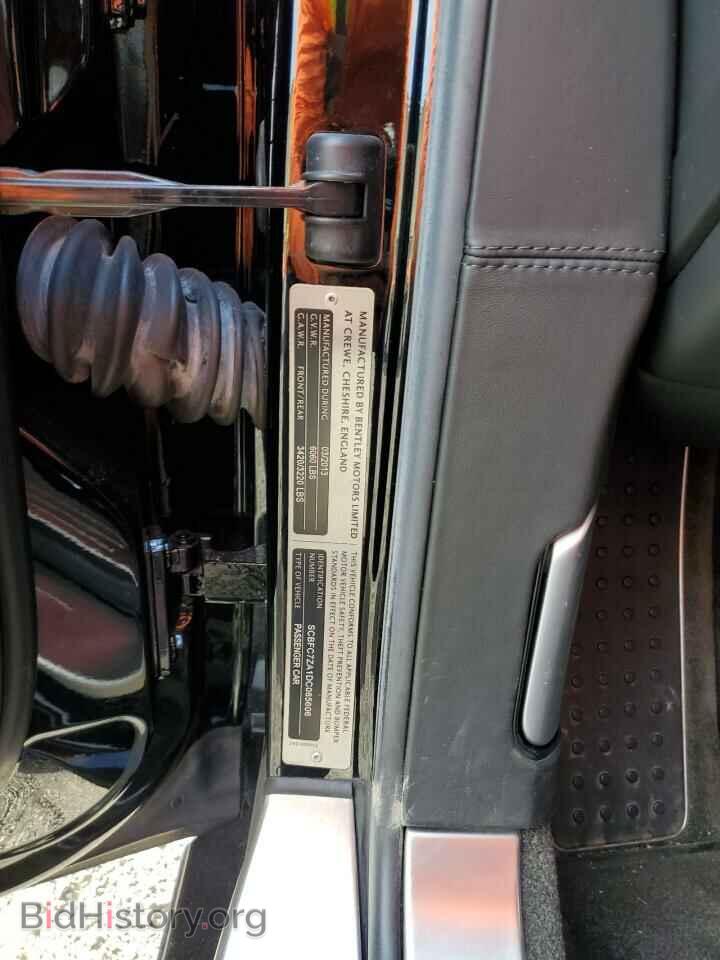 2013 BENTLEY CONTINENTA - VIN: SCBFC7ZA1DC085606 - Фото 12