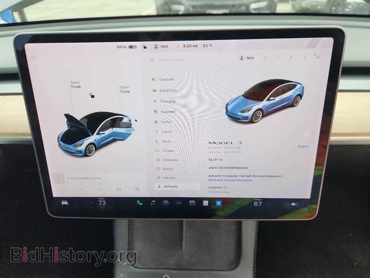 2021 TESLA MODEL 3 - VIN: 5YJ3E1EBXMF903245 - Photo 9