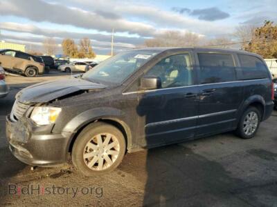 2014 Chrysler MINIVAN Touring, gray — VIN 2C4RC1BG7ER439885, Copart