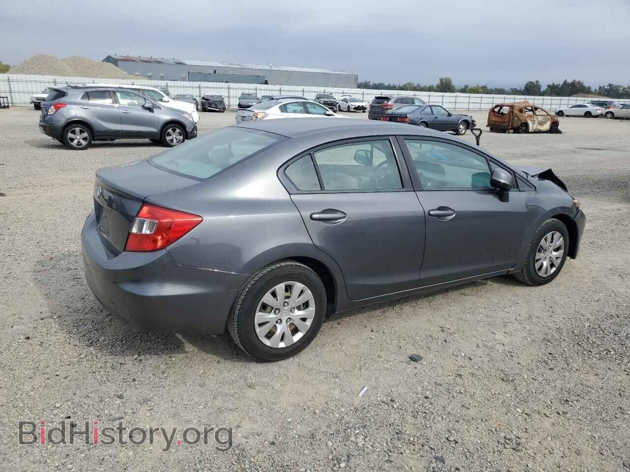 2012 HONDA CIVIC - VIN: 2HGFB2F56CH304812 - Фото 3