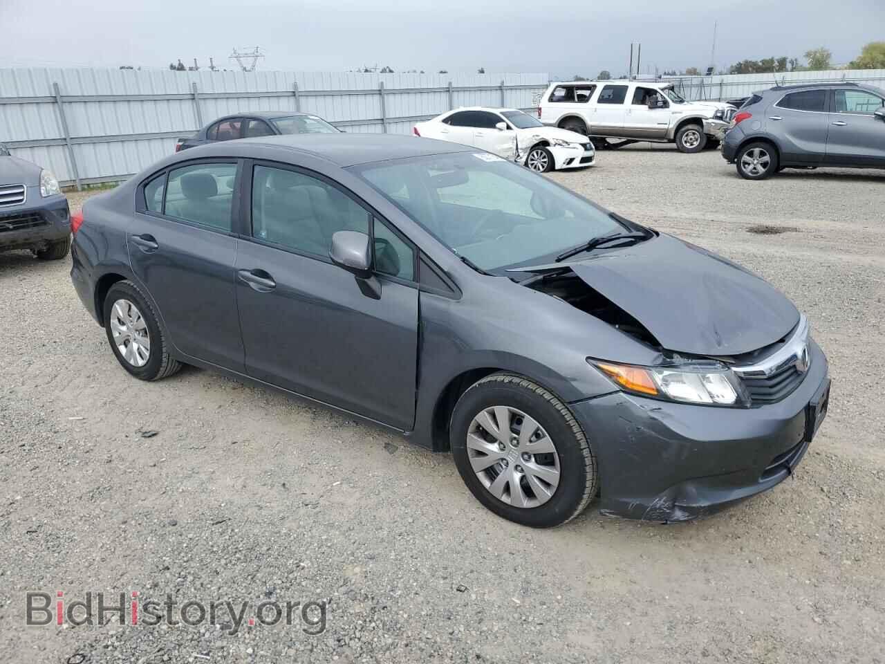 2012 HONDA CIVIC - VIN: 2HGFB2F56CH304812 - Фото 4