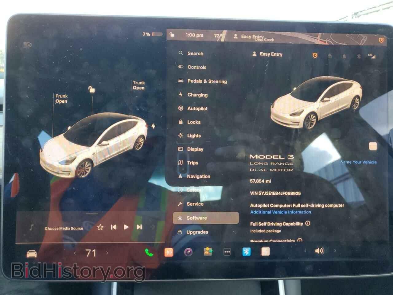 2018 TESLA MODEL 3 - VIN: 5YJ3E1EB4JF088925 - Фото 9