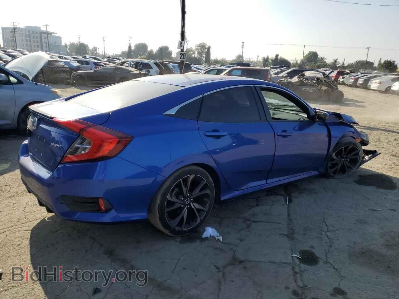 2020 HONDA CIVIC - VIN: 19XFC2F80LE200849 - Фото 3