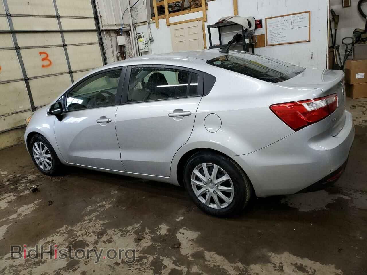 2012 KIA RIO - VIN: KNADM4A3XC6053504 - Фото 2