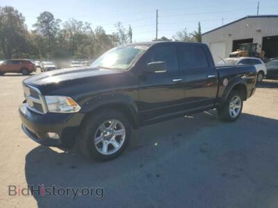 2012 Dodge RAM 1500 Longhorn, черный — VIN 1C6RD7PT1CS296179, Copart