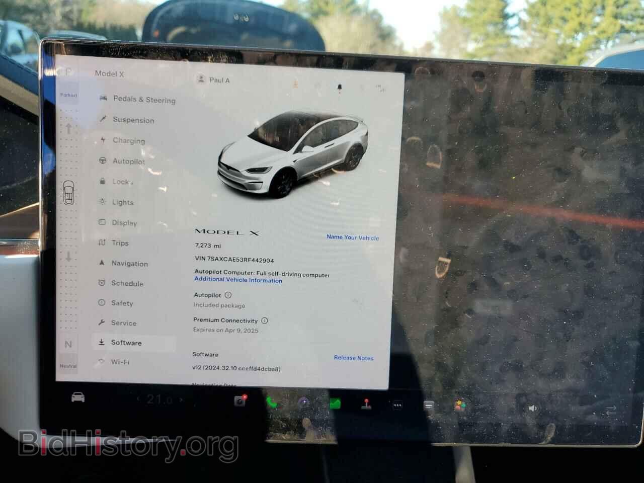 2024 TESLA MODEL X - VIN: 7SAXCAE53RF442904 - Фото 9