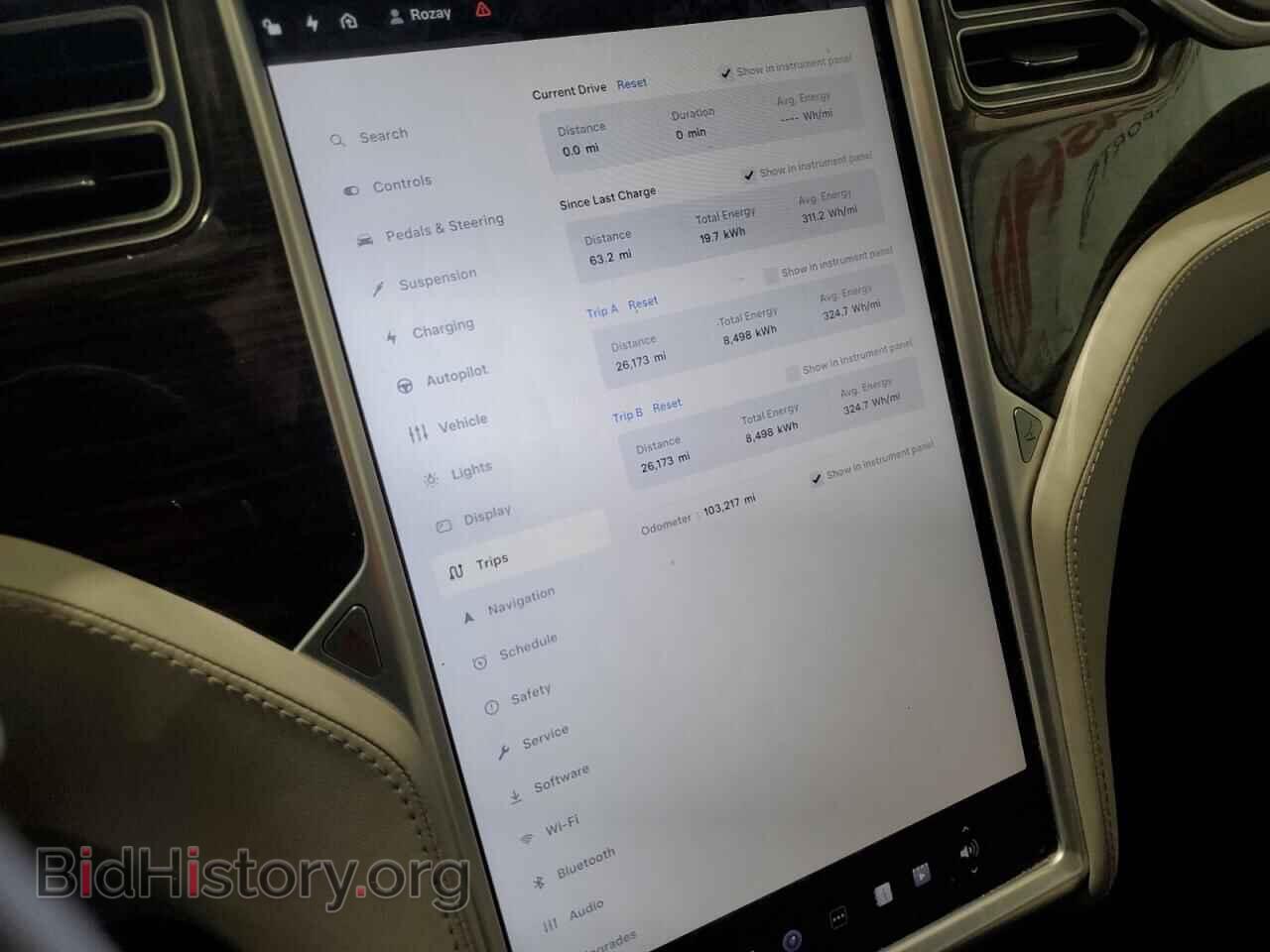 2014 TESLA MODEL S - VIN: 5YJSA1H14EFP65049 - Photo 9