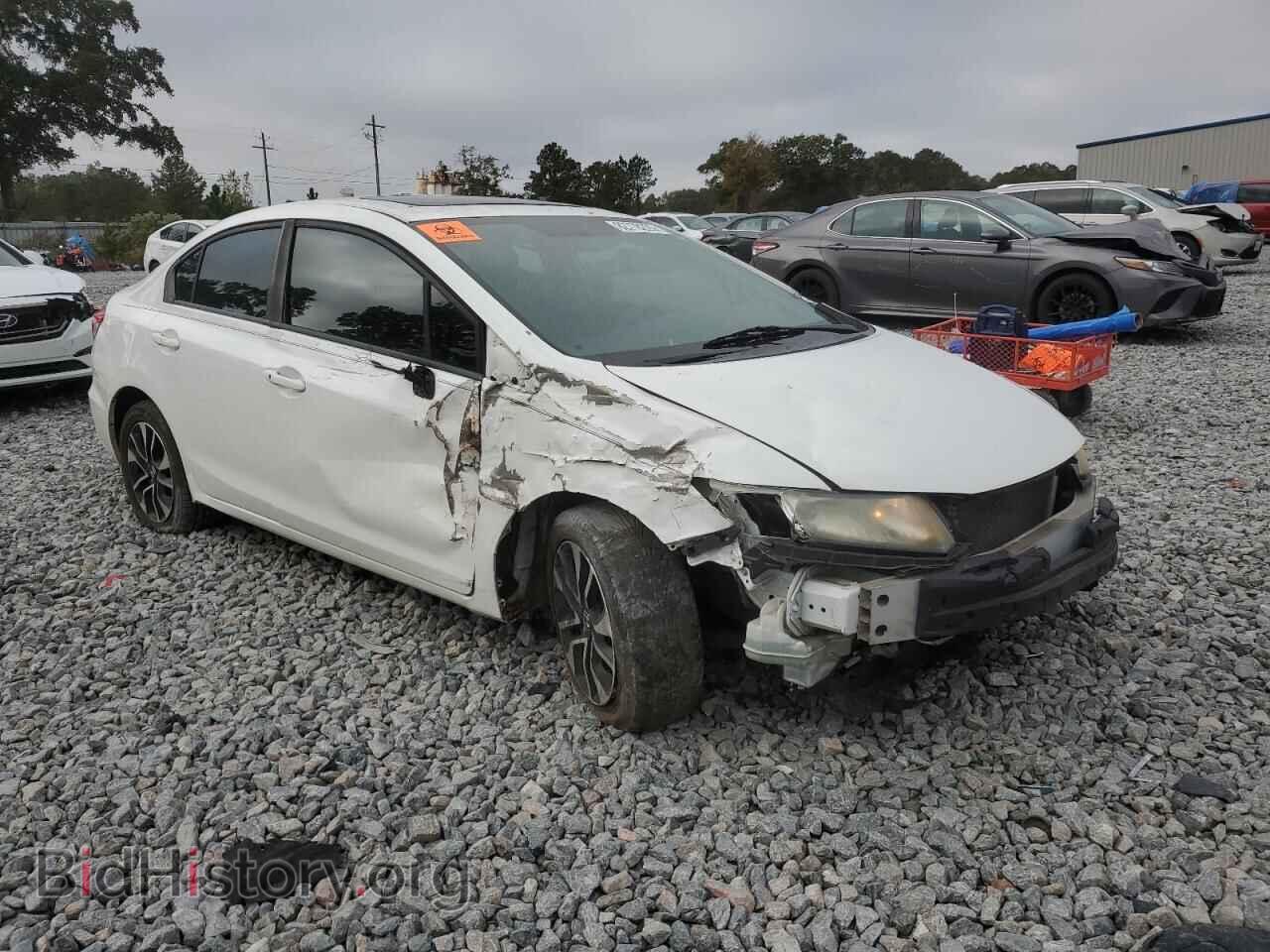 2015 HONDA CIVIC - VIN: 2HGFB2F83FH501810 - Фото 4