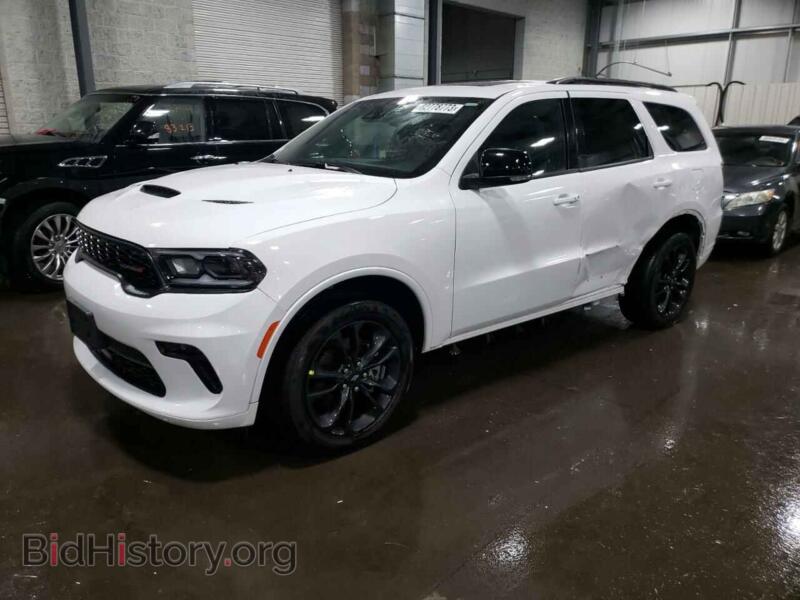 2022 Dodge DURANGO GT (VIN 1C4RDJDG2NC106870) — фото 1 из 13, Copart, повреждение: бок