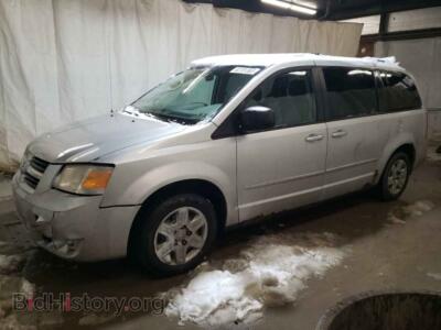 2010 Dodge CARAVAN SE, серебристый — VIN 2D4RN4DE6AR116500, Copart