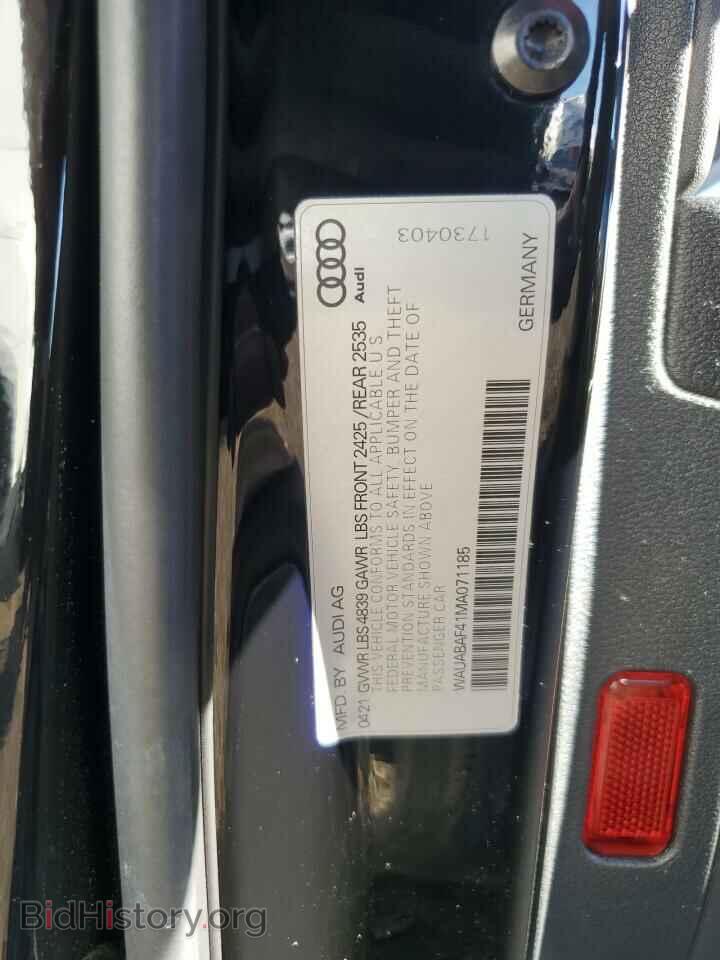 2021 AUDI A4 - VIN: WAUABAF41MA071185 - Фото 12
