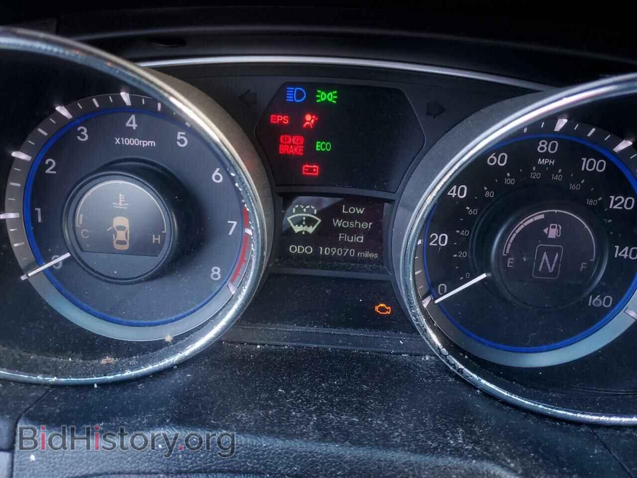 2013 HYUNDAI SONATA - VIN: 5NPEB4AC0DH768053 - Фото 9