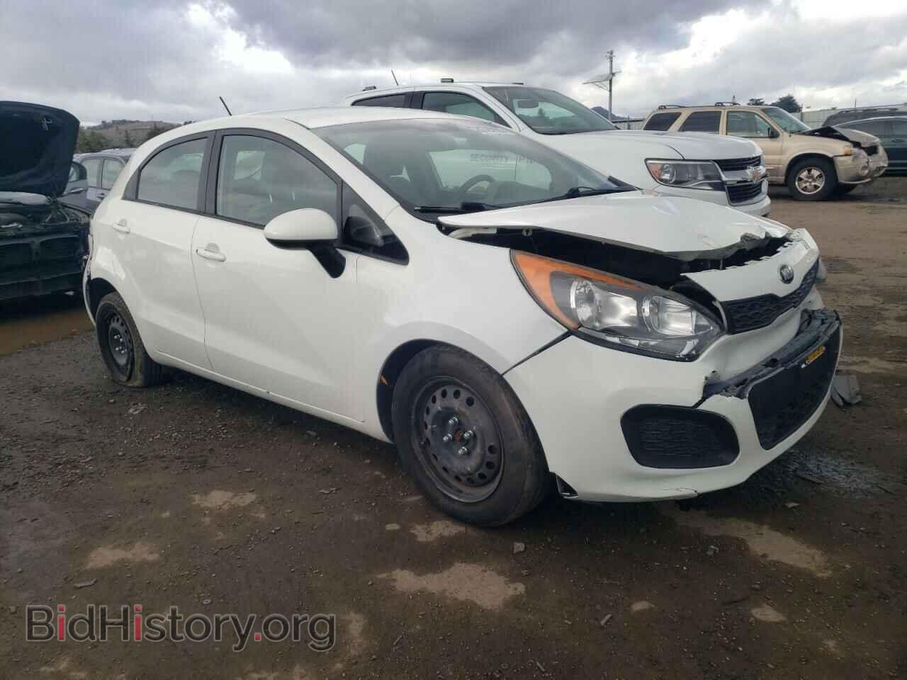 2014 KIA RIO - VIN: KNADM5A34E6377346 - Фото 4