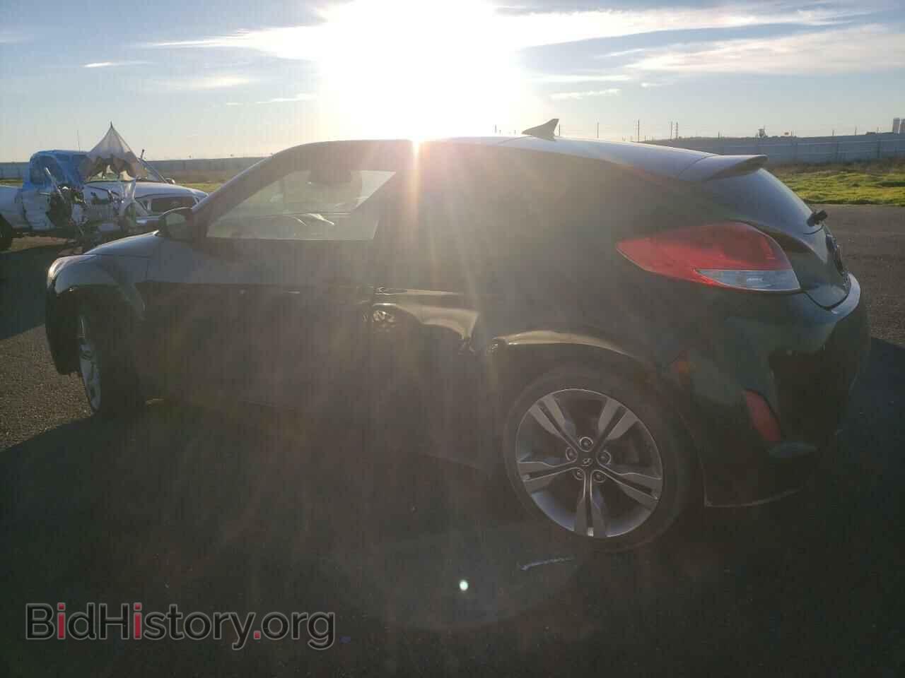 2012 HYUNDAI VELOSTER - VIN: KMHTC6ADXCU084314 - Фото 2