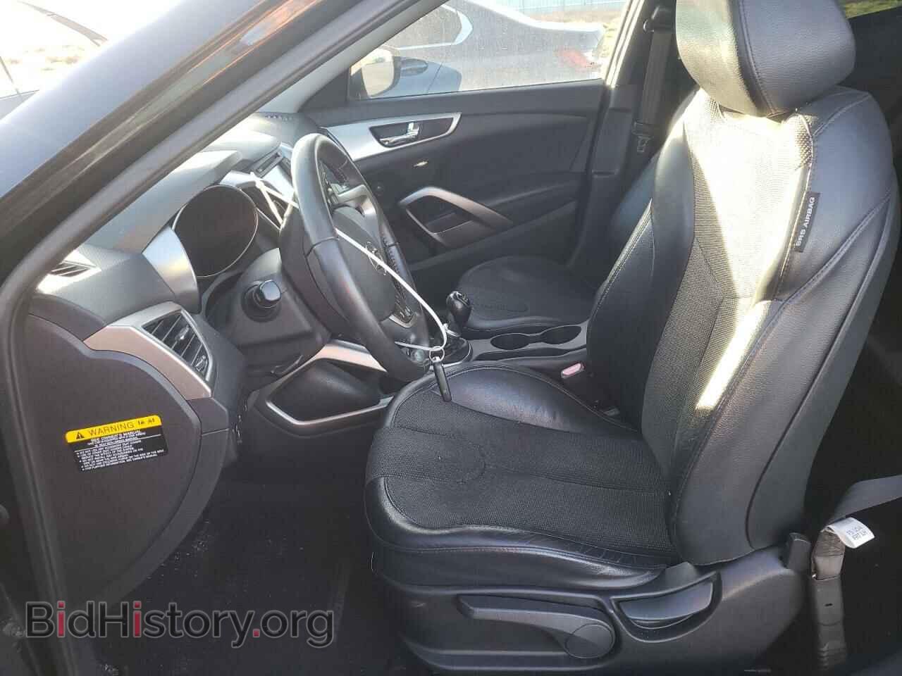 2012 HYUNDAI VELOSTER - VIN: KMHTC6ADXCU084314 - Фото 7