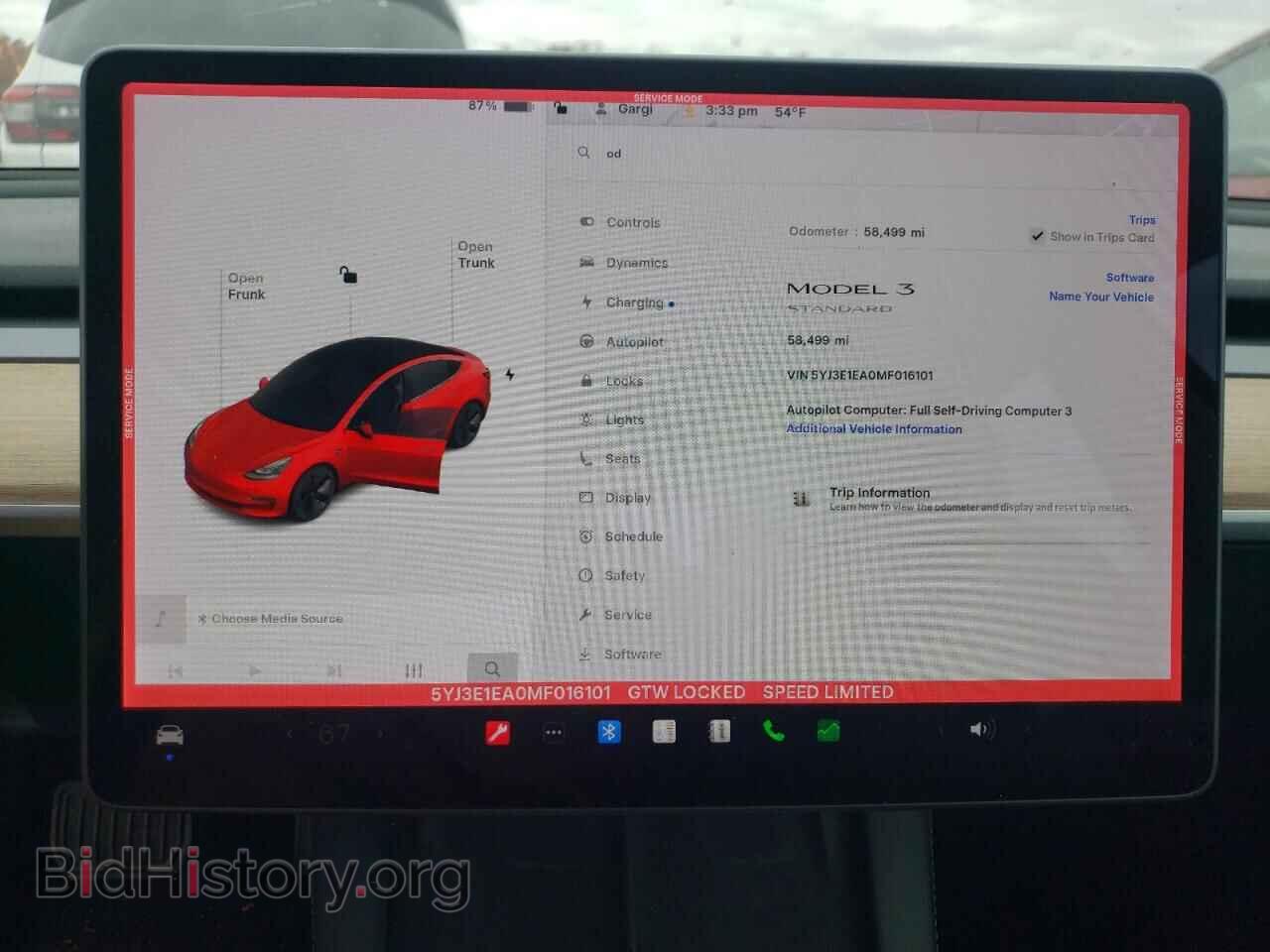 2021 TESLA MODEL 3 - VIN: 5YJ3E1EA0MF016101 - Photo 9