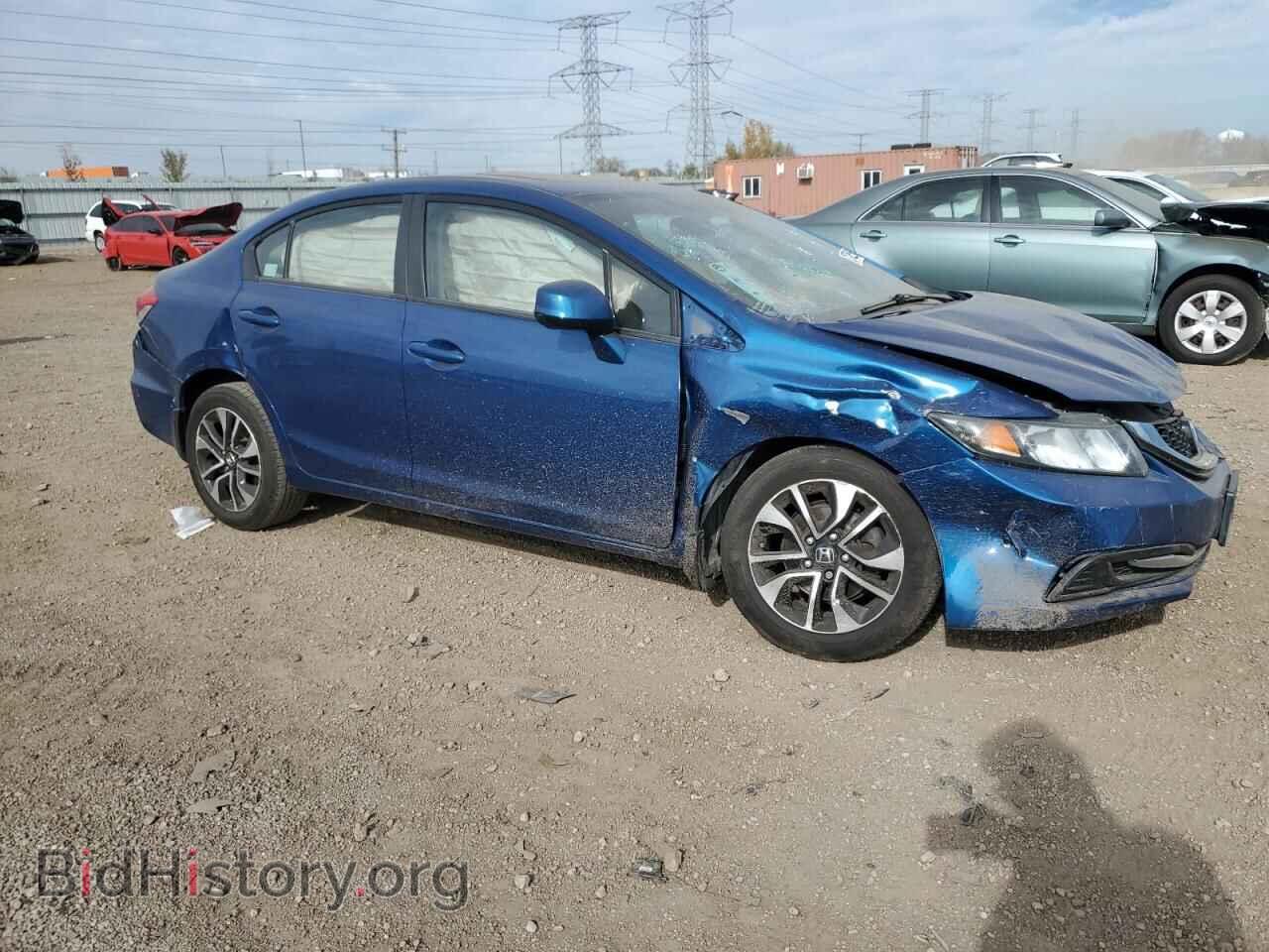 2013 HONDA CIVIC - VIN: 19XFB2F80DE015690 - Фото 4