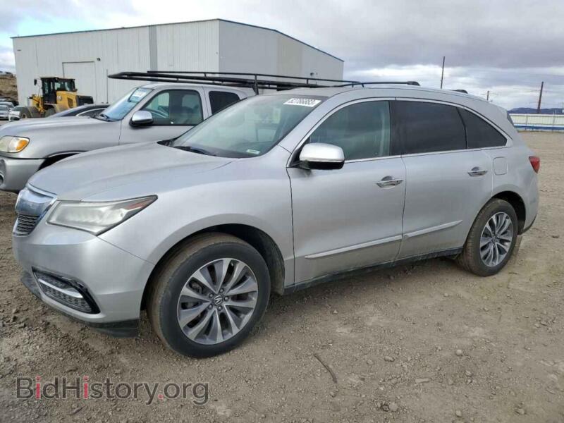 2014 Acura MDX Technology (VIN 5FRYD4H48EB036161) — фото 1 из 13, Copart, повреждение: механическое