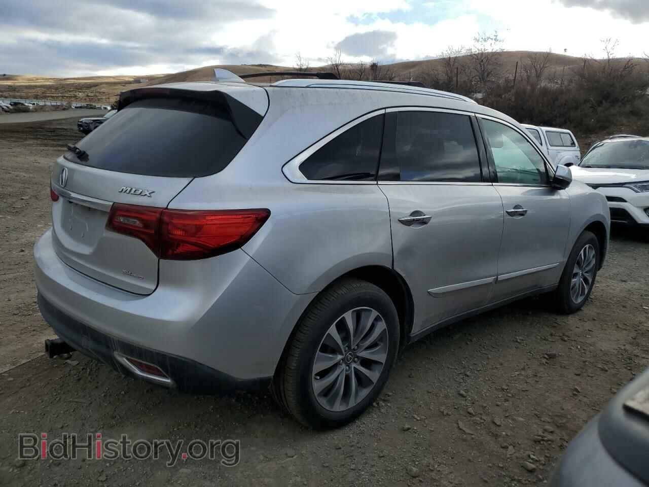 2014 ACURA MDX - VIN: 5FRYD4H48EB036161 - Фото 3