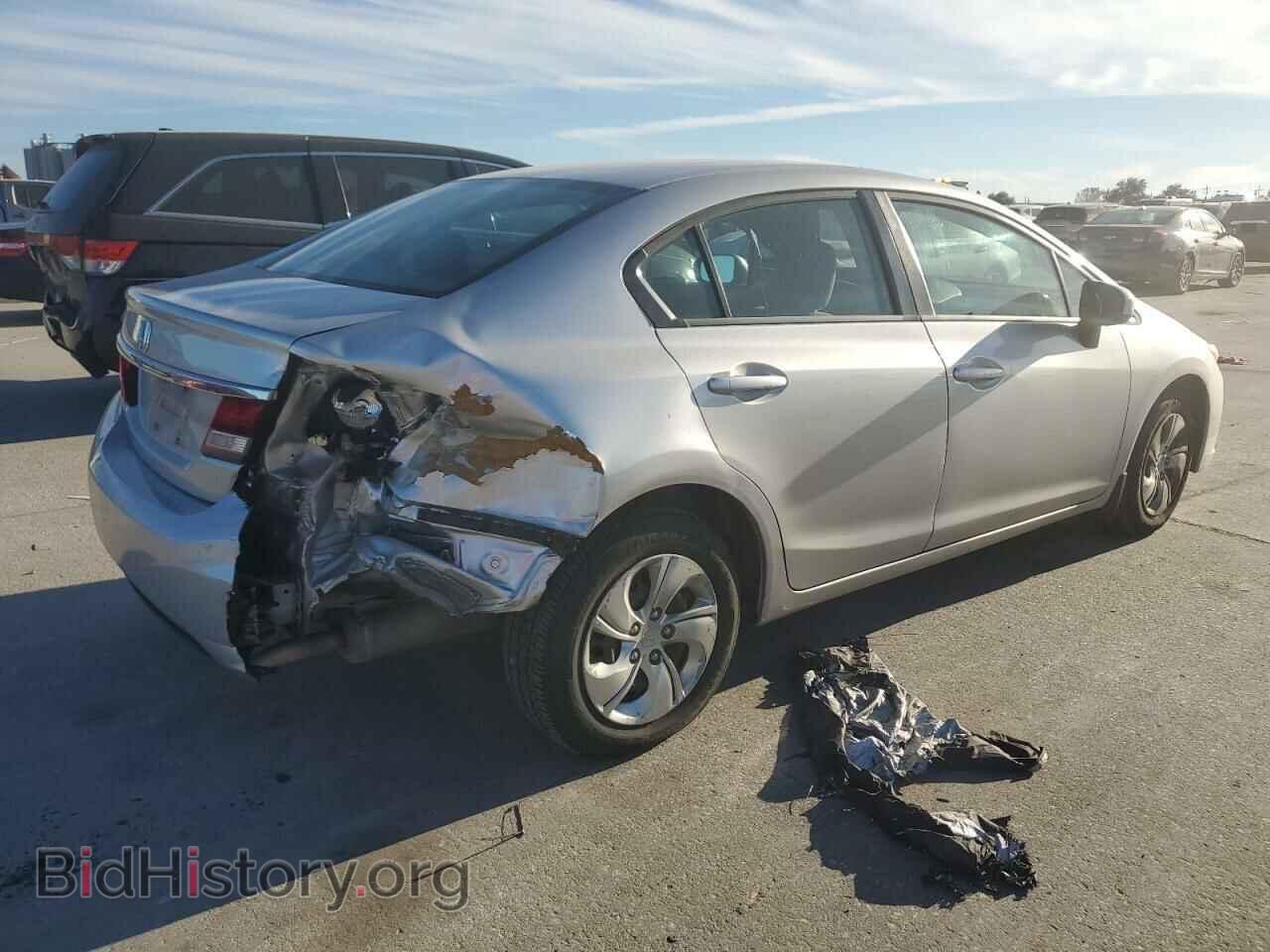 2015 HONDA CIVIC - VIN: 19XFB2F56FE070993 - Фото 3