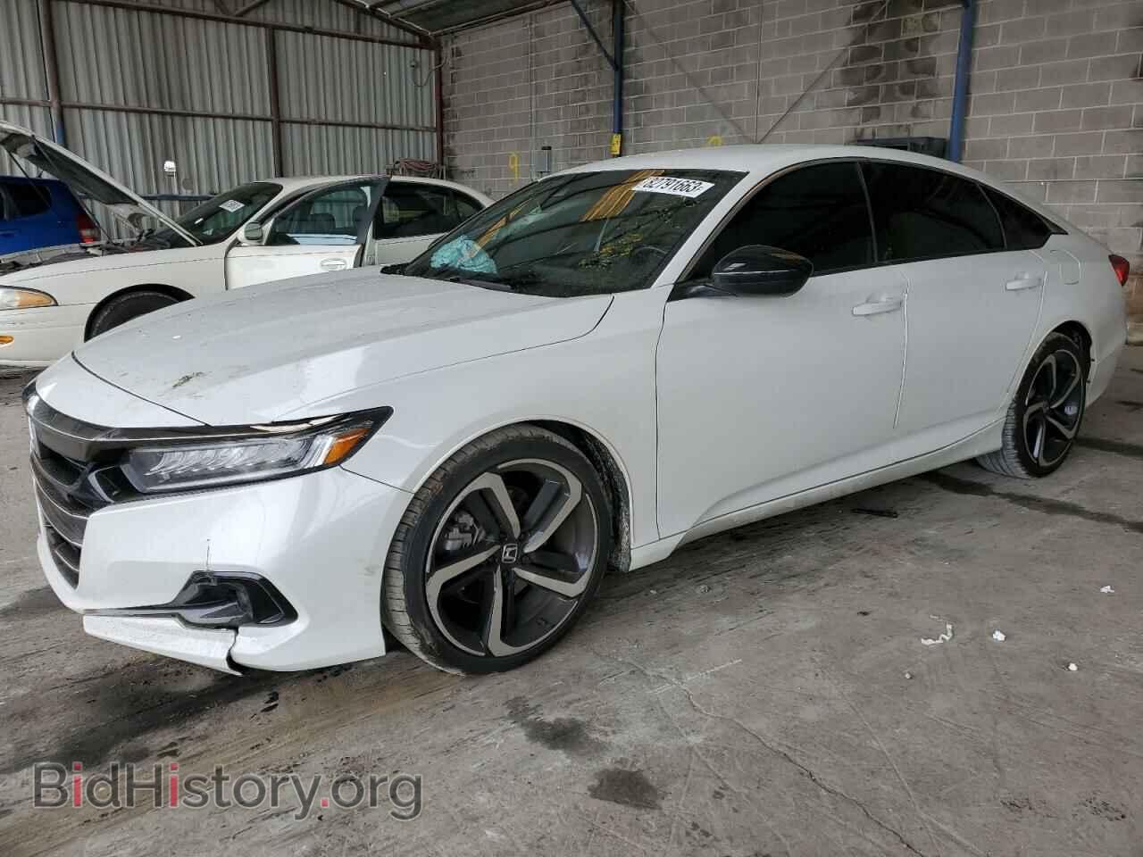 Photo 1HGCV1F35MA105673 - HONDA ACCORD 2021