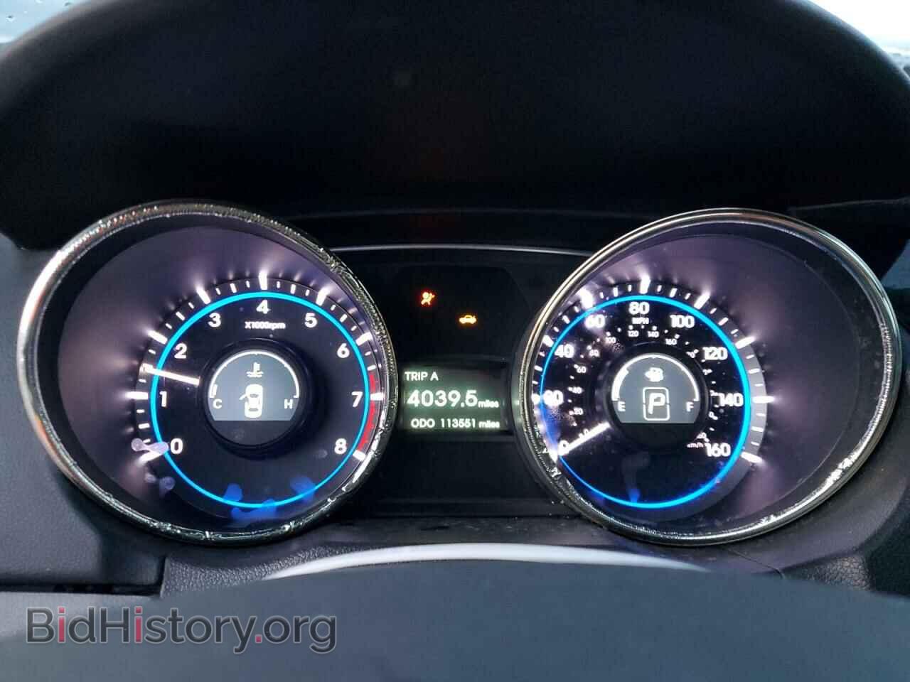 2012 HYUNDAI SONATA - VIN: 5NPEC4AB6CH439182 - Фото 9