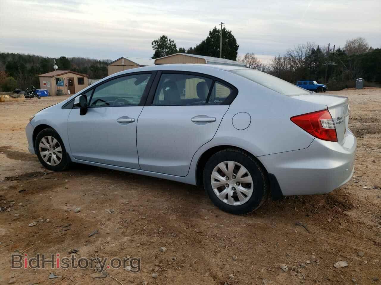 2012 HONDA CIVIC - VIN: 2HGFB2F59CH525661 - Фото 2