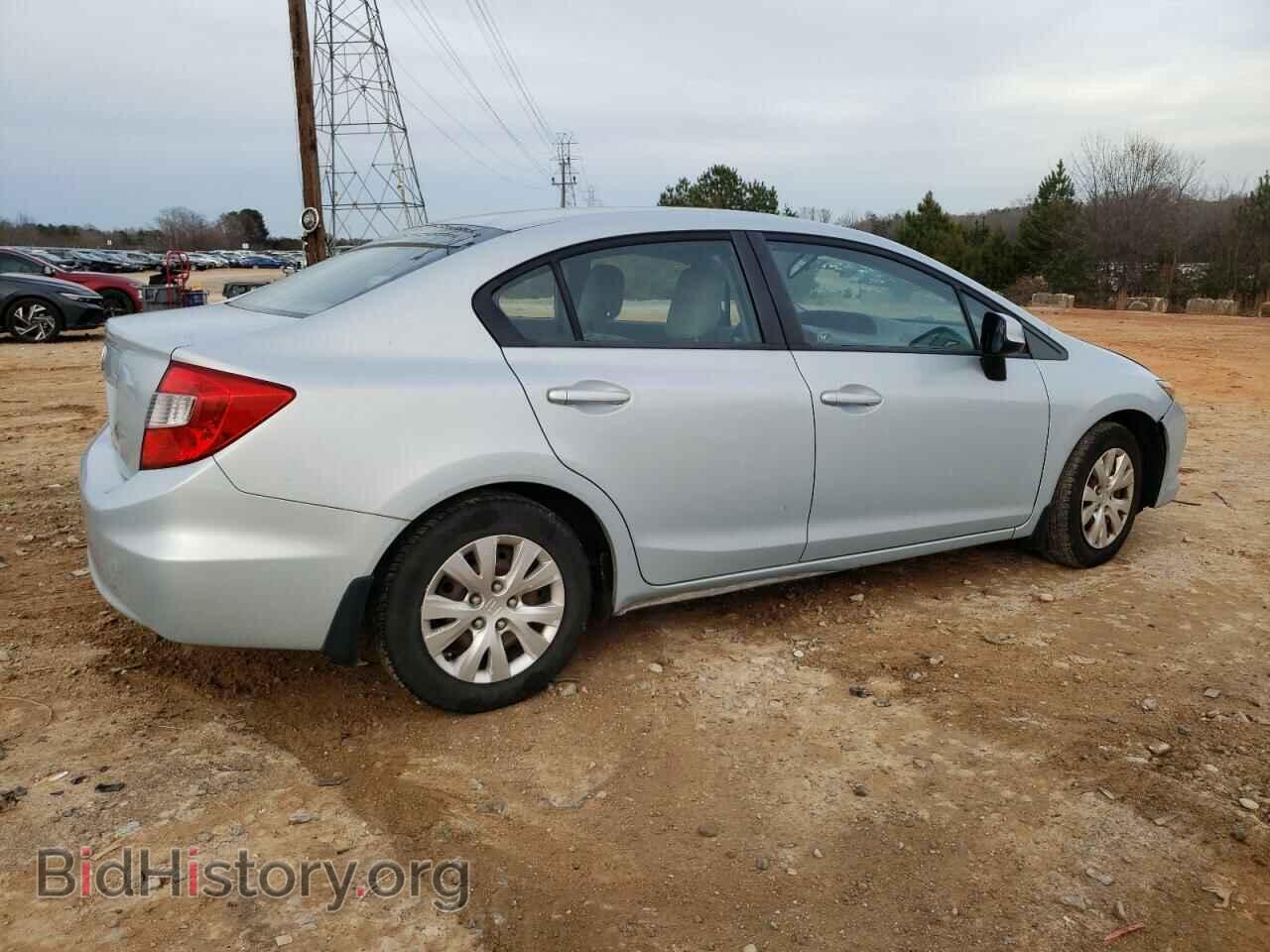 2012 HONDA CIVIC - VIN: 2HGFB2F59CH525661 - Фото 3