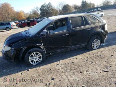 2007 Ford EDGE SE, black — VIN 2FMDK36C27BA95499, Copart