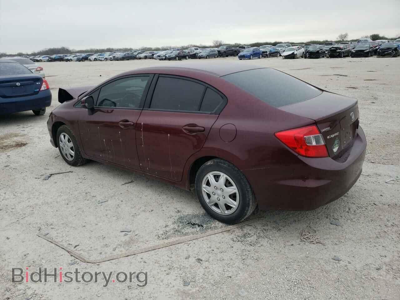 2012 HONDA CIVIC - VIN: 2HGFB2F59CH536496 - Фото 2