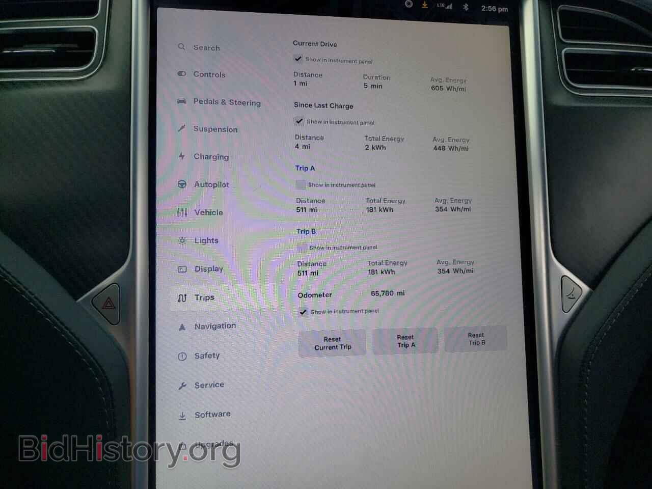 2017 TESLA MODEL S - VIN: 5YJSA1E24HF232362 - Фото 9