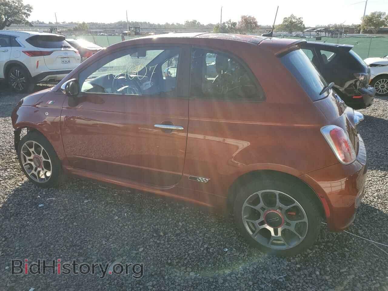 2012 FIAT 500 - VIN: 3C3CFFBR0CT100637 - Фото 2