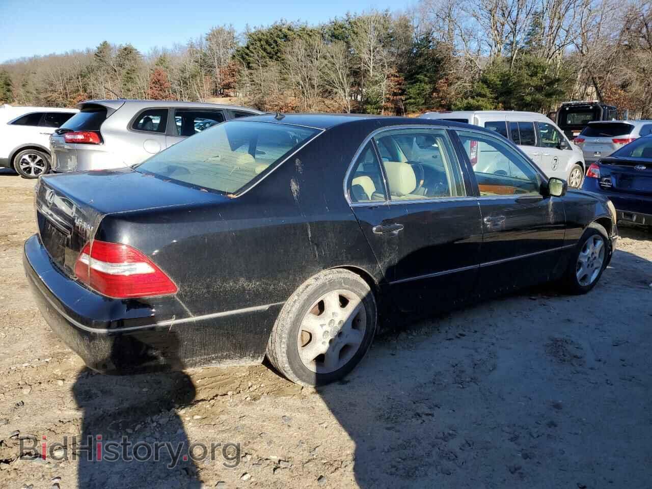 2004 LEXUS LS430 - VIN: JTHBN36F040137967 - Фото 3