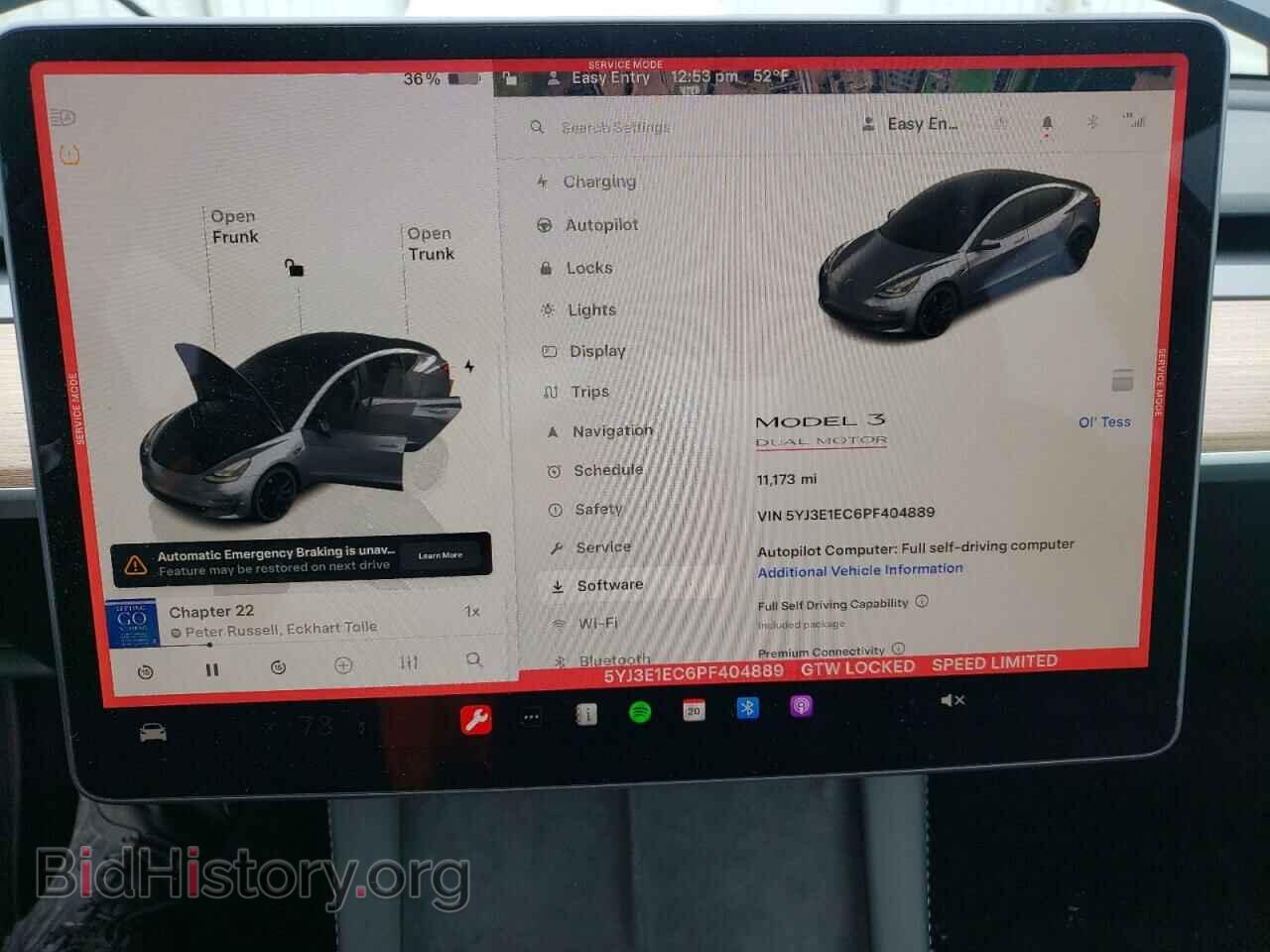 2023 TESLA MODEL 3 - VIN: 5YJ3E1EC6PF404889 - Фото 9