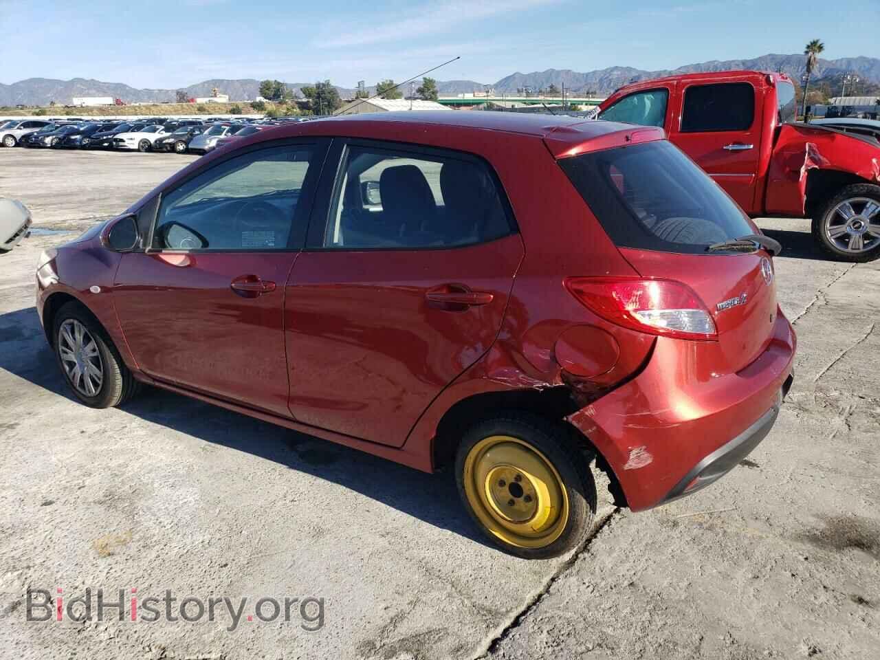 2014 MAZDA 2 - VIN: JM1DE1KZ4E0173466 - Фото 2
