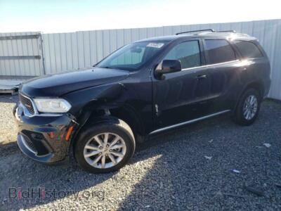 2024 Dodge DURANGO SXT, black — VIN 1C4RDJAG6RC114917, Copart