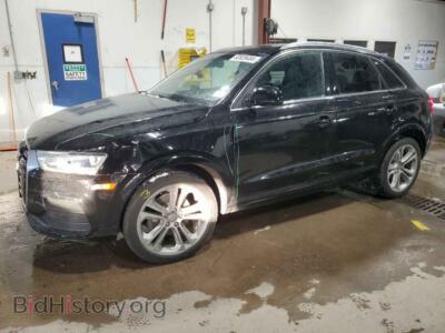 2016 Audi Q3 Premium Plus, черный — VIN WA1EFCFS1GR024502, Copart