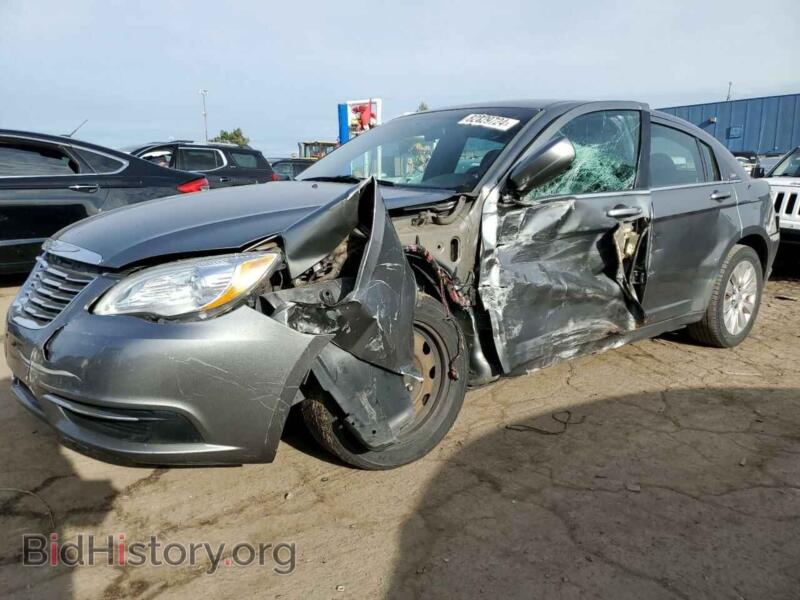 2012 Chrysler 200 LX (VIN 1C3CCBAB3CN134772) — фото 1 из 11, Copart, повреждение: бок