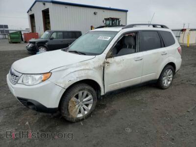 2012 Subaru FORESTER 2.5X Premium, белый — VIN JF2SHADC6CH401054, Copart