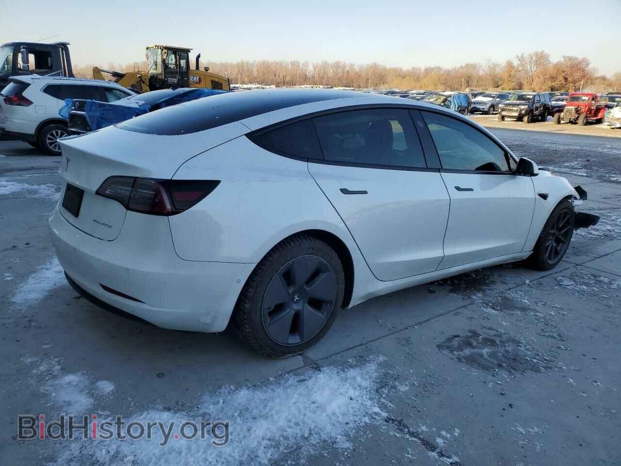 2022 TESLA MODEL 3 - VIN: 5YJ3E1EB8NF129143 - Фото 3
