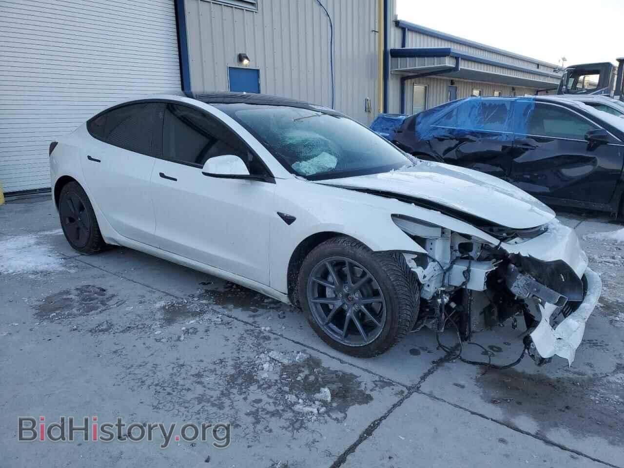 2022 TESLA MODEL 3 - VIN: 5YJ3E1EB8NF129143 - Фото 4