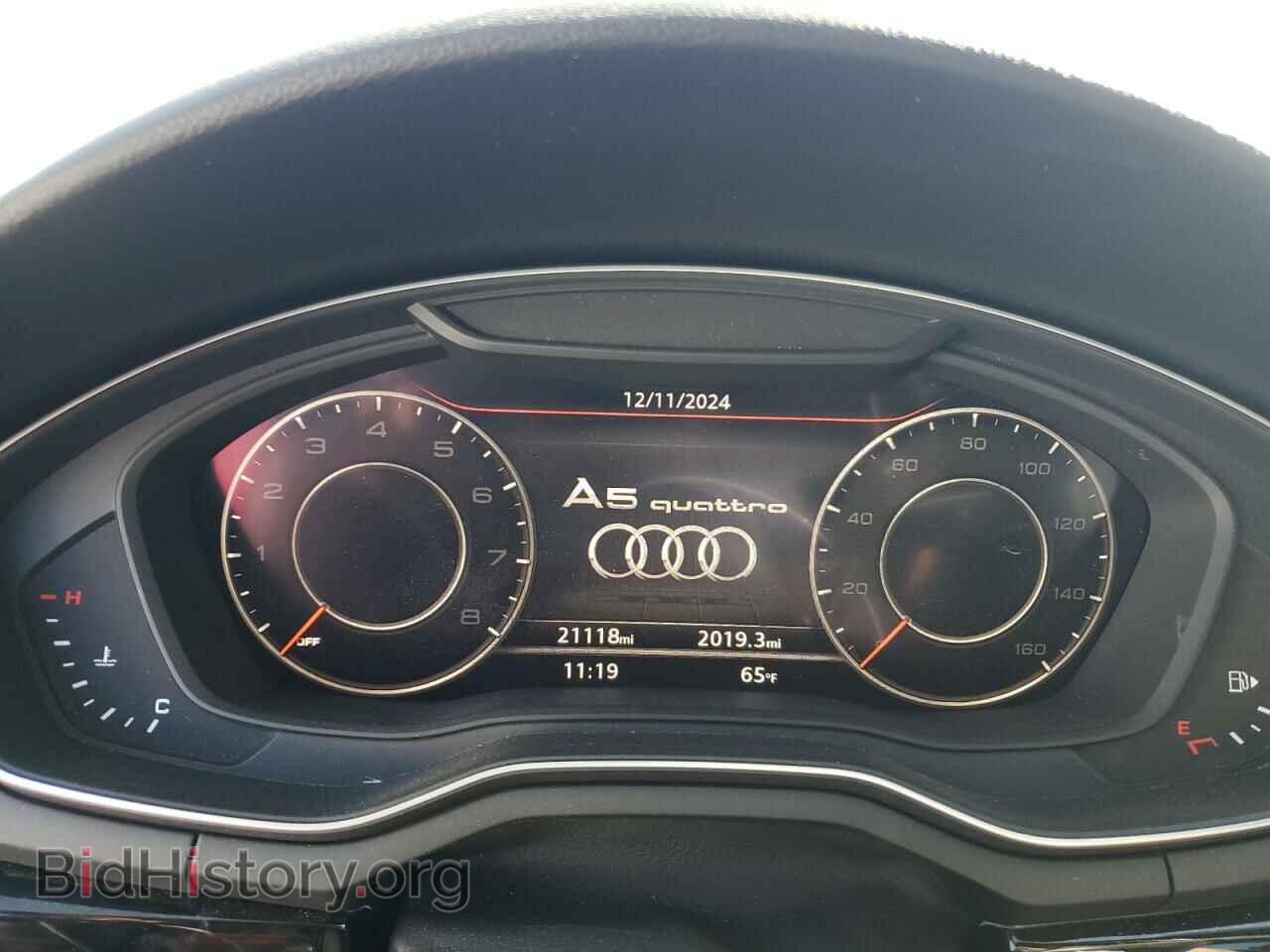2019 AUDI A5 - VIN: WAUUNAF58KA054443 - Фото 9
