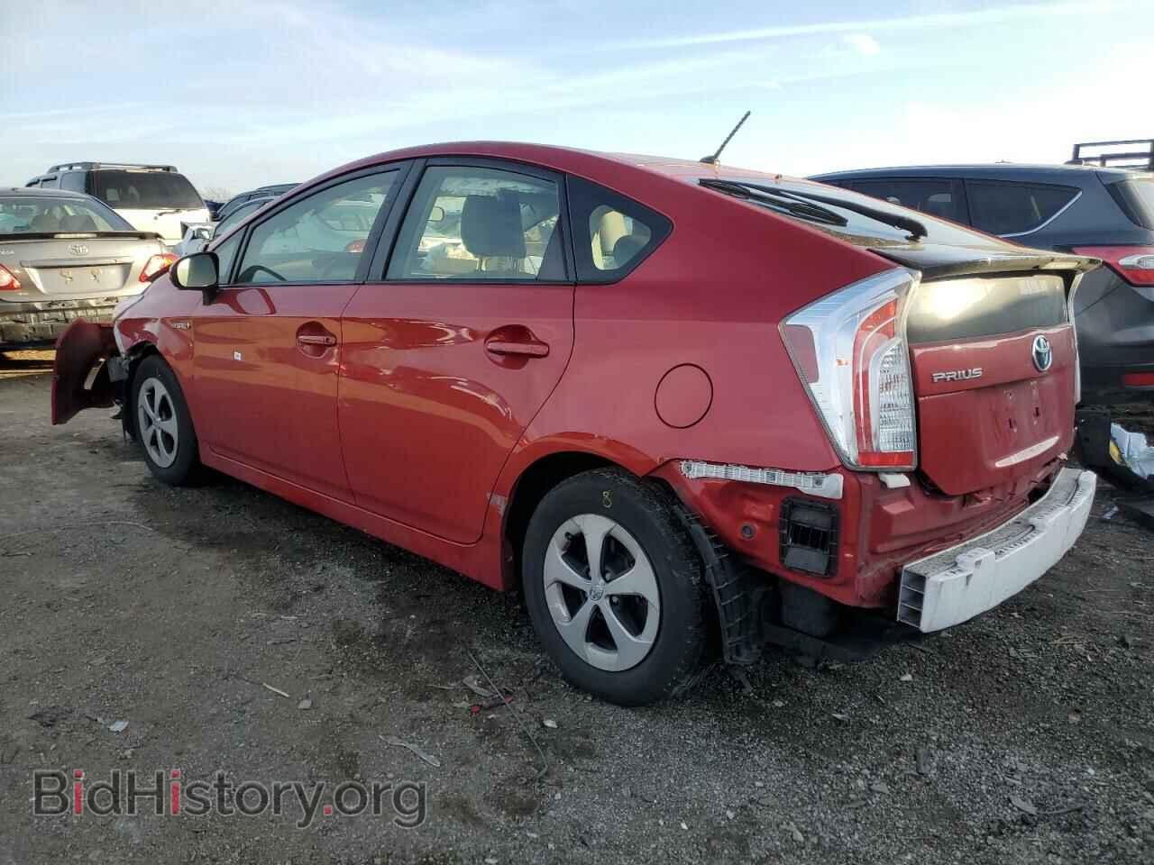 2014 TOYOTA PRIUS - VIN: JTDKN3DU3E0371069 - Фото 2