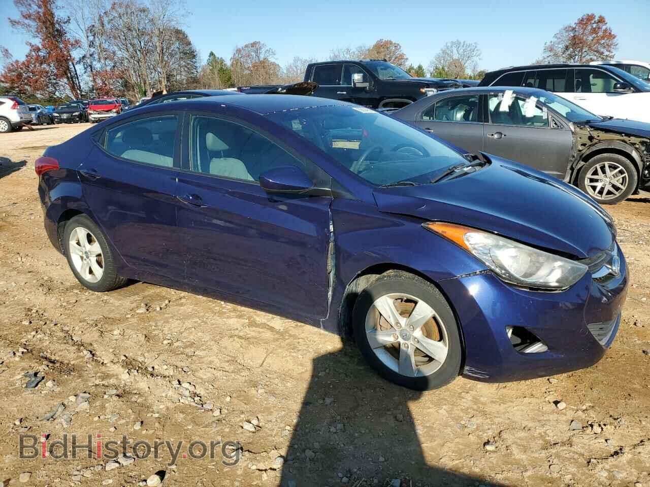 2012 HYUNDAI ELANTRA - VIN: 5NPDH4AE7CH062885 - Фото 4