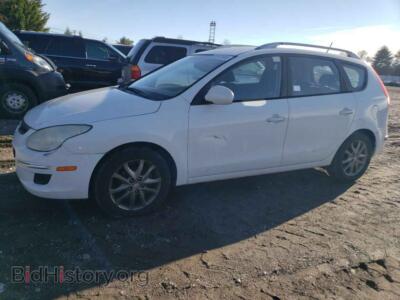 2012 Hyundai ELANTRA GLS, белый — VIN KMHDC8AE3CU131563, Copart